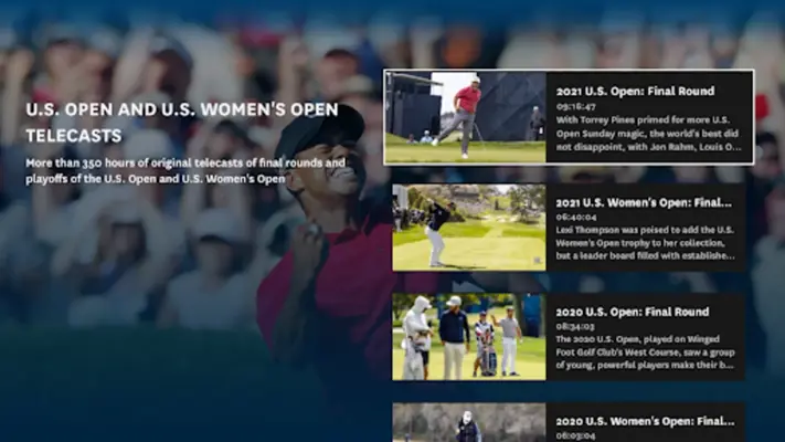 USGA OnDemand android App screenshot 2