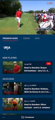 USGA OnDemand android App screenshot 6